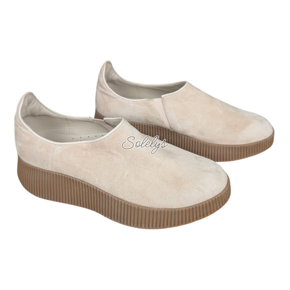 Beklina Beatriz Womens 7 Slip-on Suede Leather Comfort Sneaker Handmade in Peru - Picture 7 of 8